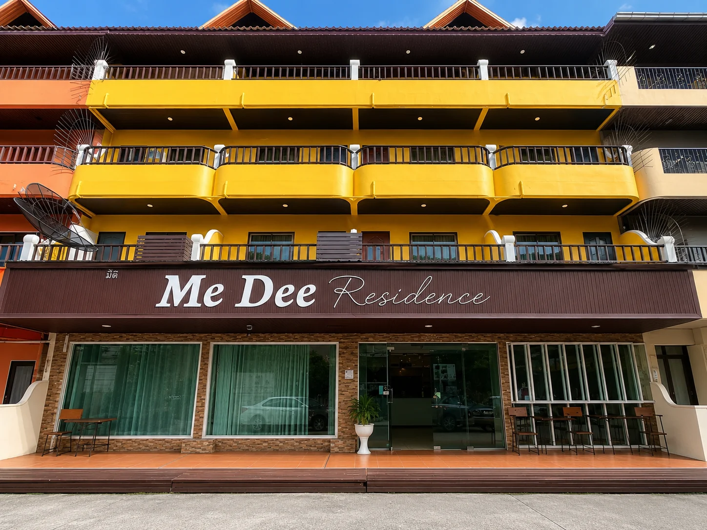 Facade of Me Dee Residence